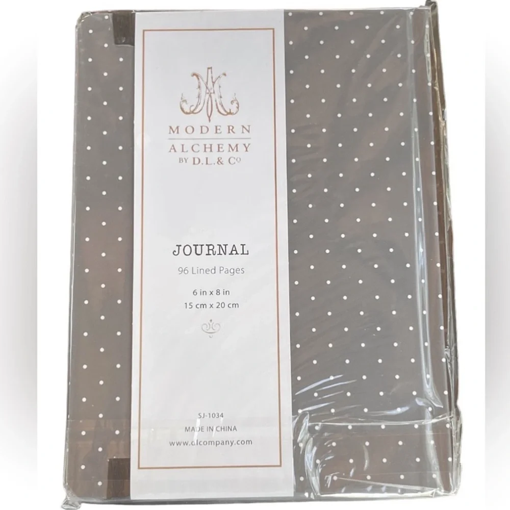 D.L. & Co Modern Alchemy Hardback Journal 96 Lined Pages Attached Bookmark